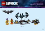 Istruzioni per la Costruzione - LEGO - DIMENSIONS - 71255 - Teen Titans Go!™ Team Pack: Page 13