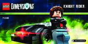 Istruzioni per la Costruzione - LEGO - 71286 - Knight Rider™ Fun Pack: Page 1