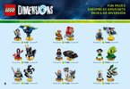 Istruzioni per la Costruzione - LEGO - DIMENSIONS - 71287 - Teen Titans Go!™ Fun Pack: Page 8