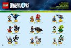 Istruzioni per la Costruzione - LEGO - DIMENSIONS - 71287 - Teen Titans Go!™ Fun Pack: Page 8