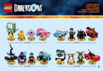 Istruzioni per la Costruzione - LEGO - DIMENSIONS - 71287 - Teen Titans Go!™ Fun Pack: Page 9