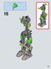 Istruzioni per la Costruzione - LEGO - BIONICLE - 71305 - Lewa Unificatore della giungla: Page 15