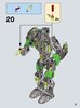 Istruzioni per la Costruzione - LEGO - BIONICLE - 71305 - Lewa Unificatore della giungla: Page 21