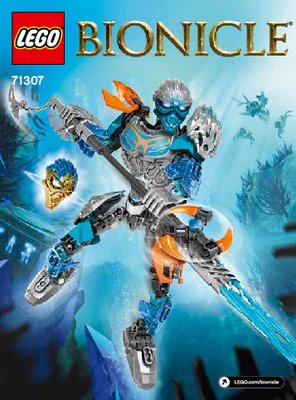 Istruzioni per la Costruzione - LEGO - BIONICLE - 71307 - Gali Unificatore dell'acqua: Page 1