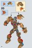 Istruzioni per la Costruzione - LEGO - BIONICLE - 71308 - Tahu Unificatore del fuoco: Page 20