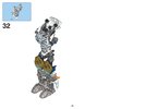 Istruzioni per la Costruzione - LEGO - BIONICLE - 71311 - Kopaka e Melum - Set Unità: Page 25