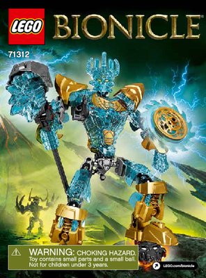 Istruzioni per la Costruzione - LEGO - BIONICLE - 71312 - Ekimu, Creatore delle Maschere: Page 1