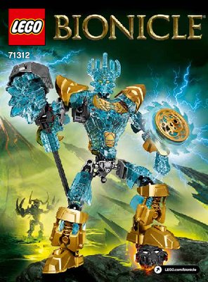 Istruzioni per la Costruzione - LEGO - BIONICLE - 71312 - Ekimu, Creatore delle Maschere: Page 1