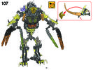 Istruzioni per la Costruzione - LEGO - BIONICLE - 71313 - Bestia lavica: Page 78