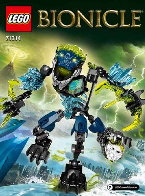 Istruzioni per la Costruzione - LEGO - BIONICLE - 71314 - Bestia tempestosa: Page 1