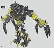 Istruzioni per la Costruzione - LEGO - BIONICLE - 71316 - Umarak, il Distruttore: Page 44