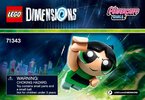 Istruzioni per la Costruzione - LEGO - DIMENSIONS - 71343 - The Powerpuff Girls™ Fun Pack: Page 1