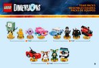 Istruzioni per la Costruzione - LEGO - DIMENSIONS - 71346 - The Powerpuff Girls™ team pack: Page 9