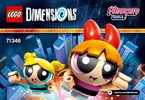 Istruzioni per la Costruzione - LEGO - DIMENSIONS - 71346 - The Powerpuff Girls™ team pack: Page 1