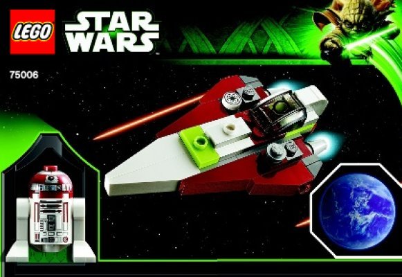 Istruzioni per la Costruzione - LEGO - 75006 - Jedi Starfighter™ & Kamino™: Page 1