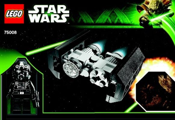 Istruzioni per la Costruzione - LEGO - 75008 - TIE Bomber™ & Asteroid Field: Page 1