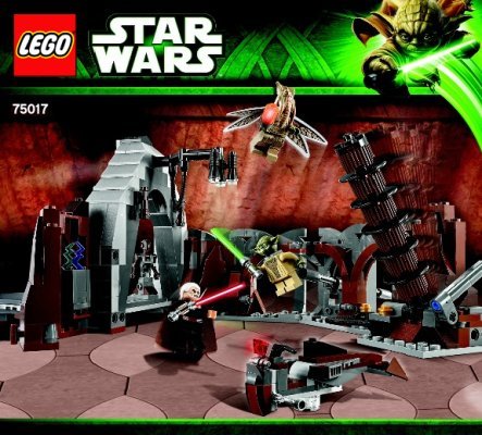 Istruzioni per la Costruzione - LEGO - Star Wars - 75017 - Duello su Geonosis™: Page 1