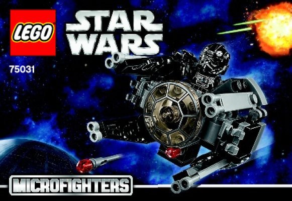 Istruzioni per la Costruzione - LEGO - Star Wars - 75031 - TIE Interceptor™: Page 1