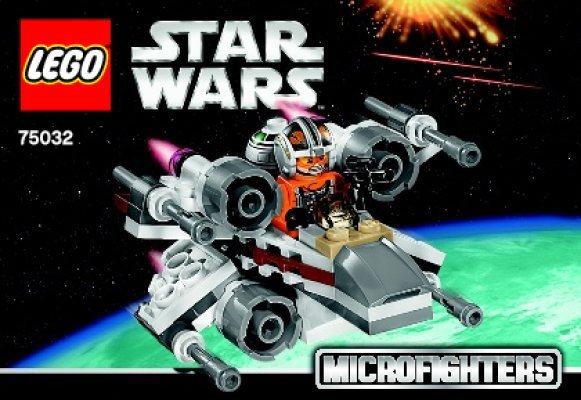 Istruzioni per la Costruzione - LEGO - Star Wars - 75032 - X-wing Fighter™: Page 1