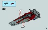 Istruzioni per la Costruzione - LEGO - Star Wars - 75039 - V-wing Starfighter™: Page 33