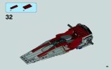 Istruzioni per la Costruzione - LEGO - Star Wars - 75039 - V-wing Starfighter™: Page 35