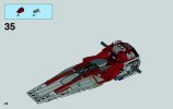 Istruzioni per la Costruzione - LEGO - Star Wars - 75039 - V-wing Starfighter™: Page 38