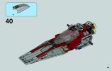 Istruzioni per la Costruzione - LEGO - Star Wars - 75039 - V-wing Starfighter™: Page 45