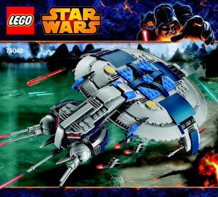 Istruzioni per la Costruzione - LEGO - Star Wars - 75042 - Droid Gunship™: Page 1