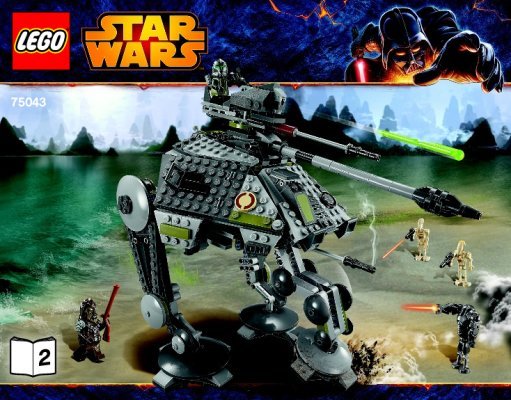 Istruzioni per la Costruzione - LEGO - Star Wars - 75043 - AT-AP™: Page 1