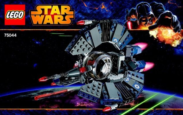 Istruzioni per la Costruzione - LEGO - Star Wars - 75044 - Droid Tri-fighter™: Page 1