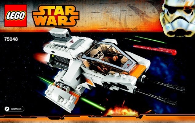 Istruzioni per la Costruzione - LEGO - Star Wars - 75048 - Phantom: Page 1