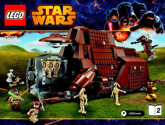 Istruzioni per la Costruzione - LEGO - Star Wars - 75058 - MTT™: Page 1