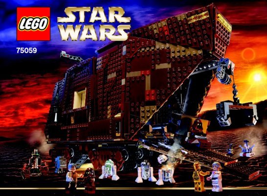 Istruzioni per la Costruzione - LEGO - Star Wars - 75059 - Sandcrawler™: Page 1