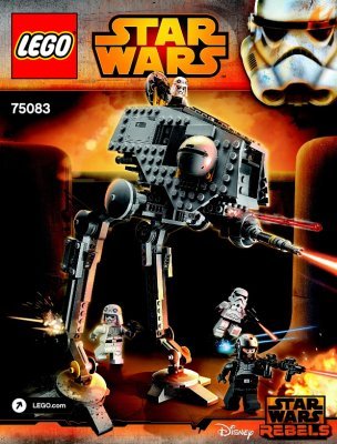 Istruzioni per la Costruzione - LEGO - Star Wars - 75083 - AT-DP Pilot™: Page 1