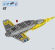 Istruzioni per la Costruzione - LEGO - Star Wars - 75092 - Naboo Starfighter™: Page 57