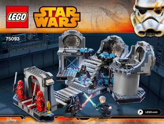 Istruzioni per la Costruzione - LEGO - Star Wars - 75093 - Il duello finale della Death Star™: Page 1