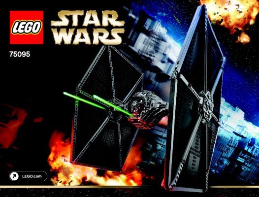 Istruzioni per la Costruzione - LEGO - Star Wars - 75095 - TIE Fighter™: Page 1