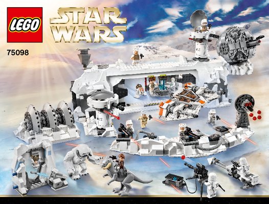 Istruzioni per la Costruzione - LEGO - Star Wars - 75098 - Assault on Hoth™: Page 1