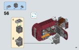 Istruzioni per la Costruzione - LEGO - Star Wars - 75099 - Rey’s Speeder™: Page 37