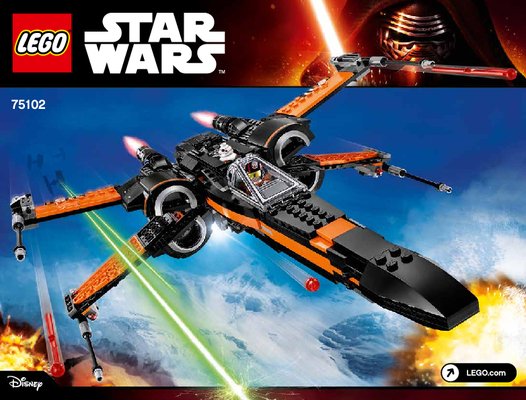 Istruzioni per la Costruzione - LEGO - Star Wars - 75102 - Poe’s X-Wing Fighter™: Page 1