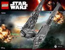 Istruzioni per la Costruzione - LEGO - Star Wars - 75104 - Kylo Ren’s Command Shuttle™: Page 1