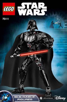 Istruzioni per la Costruzione - LEGO - Star Wars - 75111 - Darth Vader™: Page 1