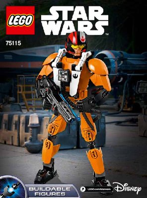 Istruzioni per la Costruzione - LEGO - Star Wars - 75115 - Poe Dameron™: Page 1