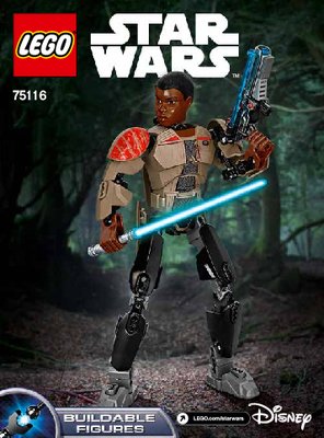 Istruzioni per la Costruzione - LEGO - Star Wars - 75116 - Finn: Page 1