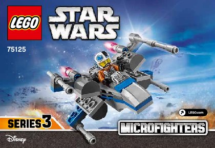 Istruzioni per la Costruzione - LEGO - Star Wars - 75125 - Resistance X-Wing Fighter™: Page 1