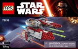 Istruzioni per la Costruzione - LEGO - Star Wars - 75135 - Obi-Wan’s Jedi Interceptor™: Page 1