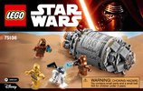 Istruzioni per la Costruzione - LEGO - Star Wars - 75136 - Capsula di salvataggio Droid™: Page 1