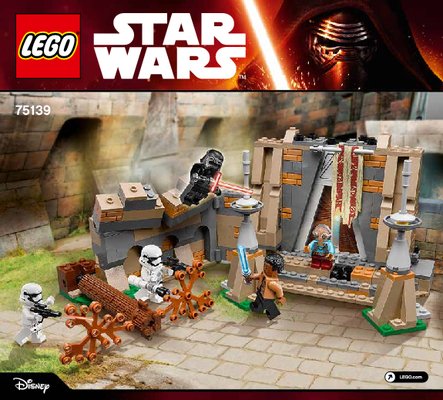 Istruzioni per la Costruzione - LEGO - Star Wars - 75139 - Battaglia al Castello di Maz: Page 1