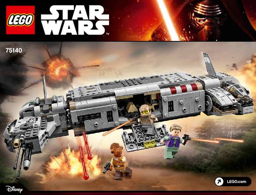 Istruzioni per la Costruzione - LEGO - Star Wars - 75140 - Resistance Troop Transport™: Page 1