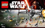 Istruzioni per la Costruzione - LEGO - Star Wars - 75142 - Homing Spider Droid™: Page 1